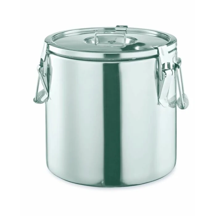 WAS Thermospeisetransportbehälter 20 Liter Ø 36 cm Chromnickelstahl