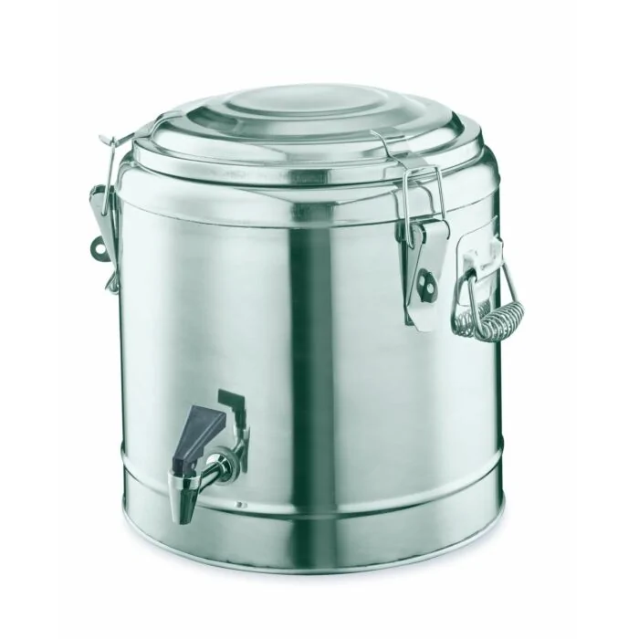 WAS Thermogetränkebehälter 31 Liter Ø 40 cm Chromnickelstahl