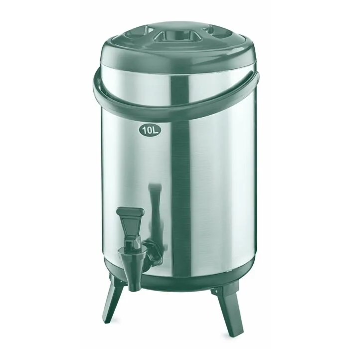 WAS Thermogetränkebehälter 10 Liter Ø 24 cm Edelstahl
