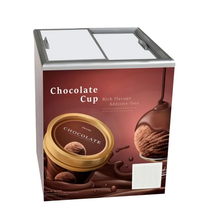 SARO Gewerbetiefkühltruhe, Schiebedeckel Modell CU