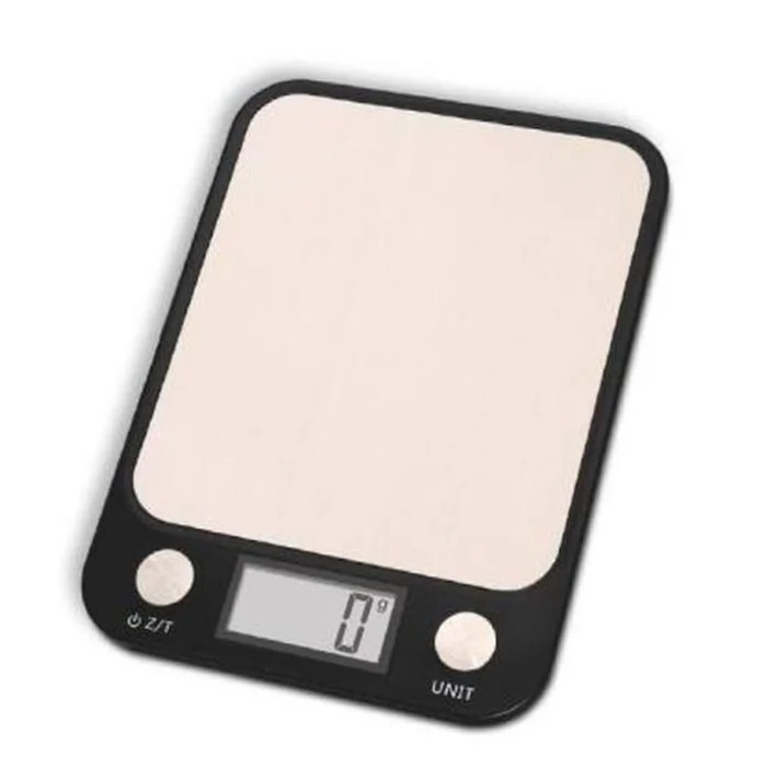 SARO Küchenwaage digital Edelstahl Platte 5kg Modell 47