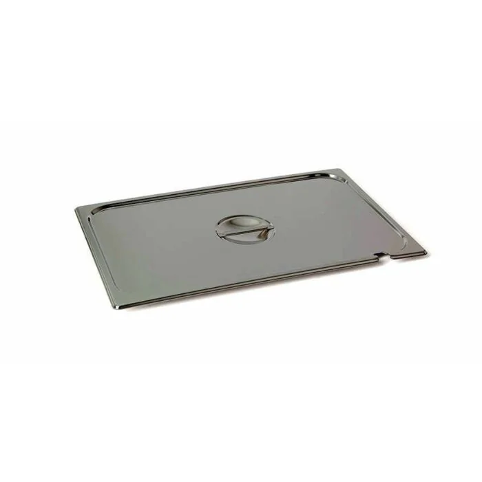 Rieber GastroNorm-Behälter GN 1/1 Flachdeckel mit Löffel-Ausschnitt