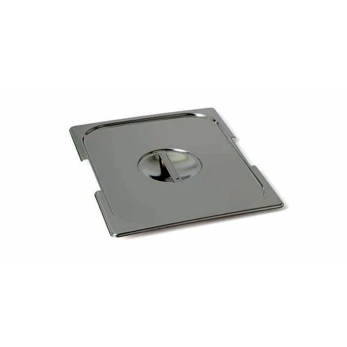 Rieber GastroNorm-Behälter GN 1/2 Flachdeckel mit Griff-Ausschnitt