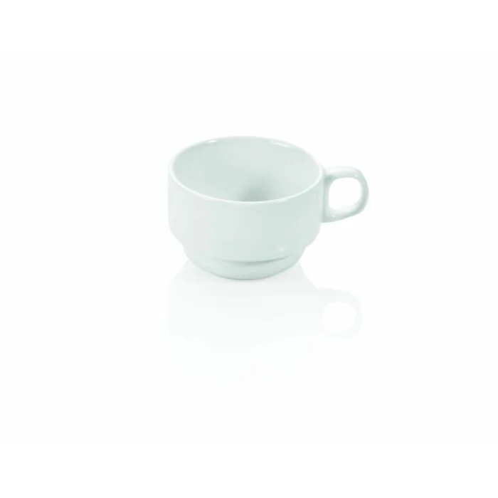 WAS 12 Stk. Obertasse 0,18 Liter Porzellan