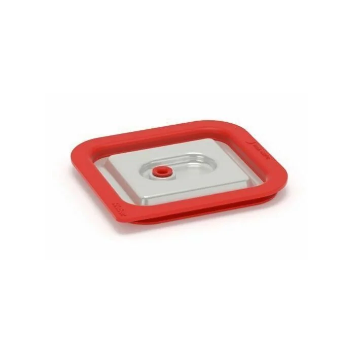 Rieber GastroNorm-Behälter GN 1/6 Vaculid Deckel rote Dichtung