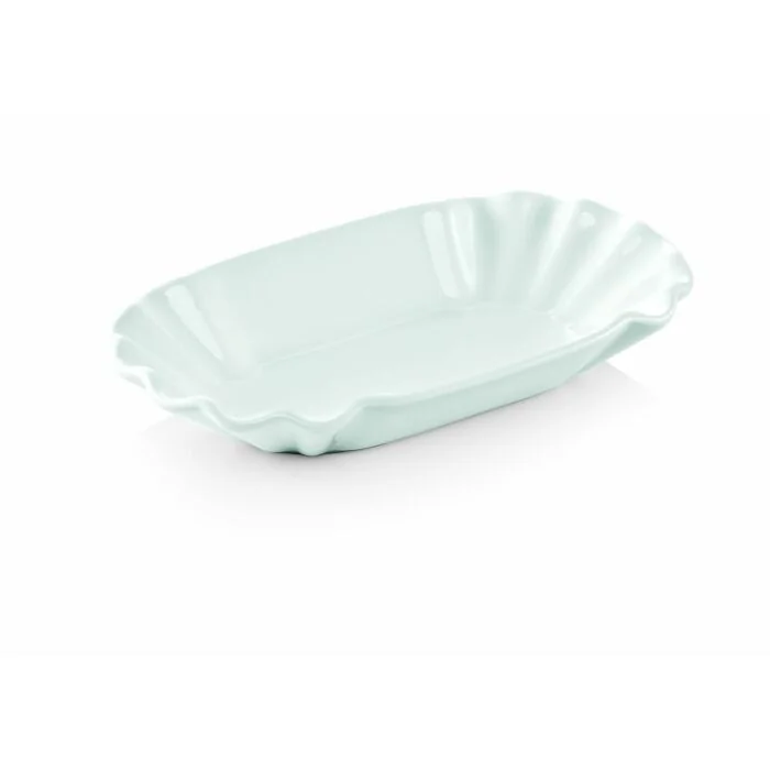 WAS 6 Stk. Pommesschale 20 x 11 x 3 cm Porzellan