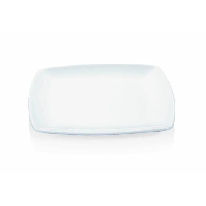 WAS 4 Stk. Teller flach 30 x 30 cm Porzellan