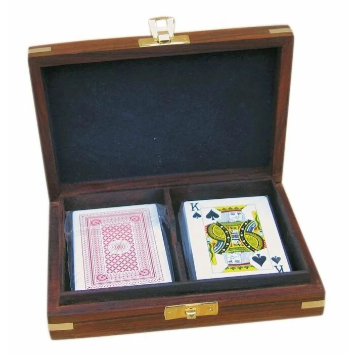 SeaClub Spielkartenbox inkl. doppeltes Kartenspiel