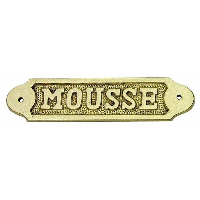 Sea Club Türschild Mousse