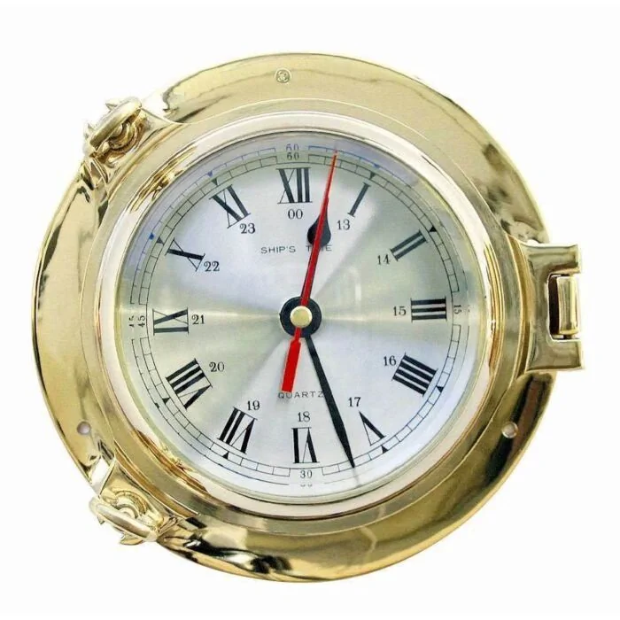 Sea Club Uhr im Bullauge Quartzwerk