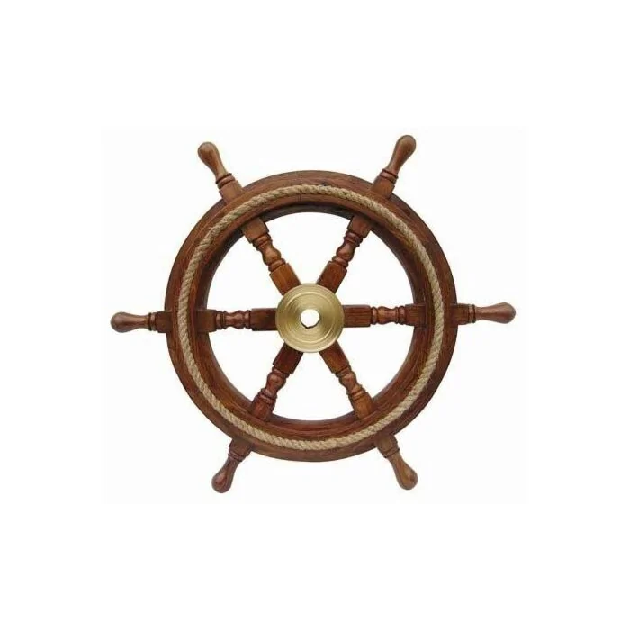 SeaClub Steuerrad mit Tau 30 cm