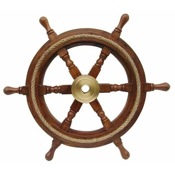SeaClub Steuerrad mit Tau 45 cm
