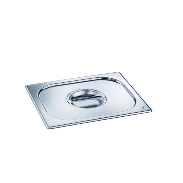 B.PRO Gastronorm Deckel mit Griffmulde Edelstahl-GN 1/2
