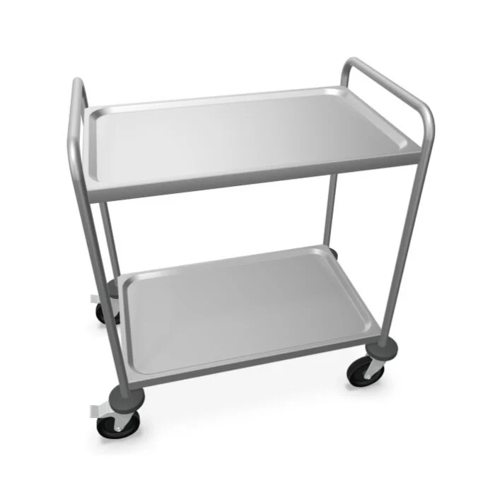 B.PRO Servierwagen SW 8x5-2 mit stahlverzinkten Rollen