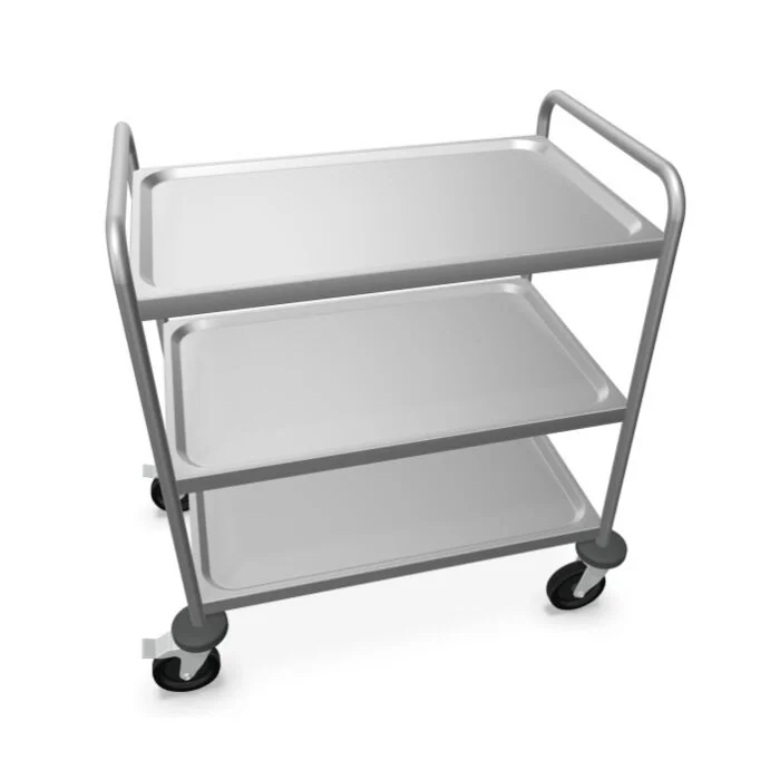 B.PRO Servierwagen SW 8x5-3 mit stahlverzinkten Rollen