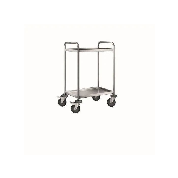 B.PRO Servierwagen SW 6x4-2 mit stahlverzinkten Rollen