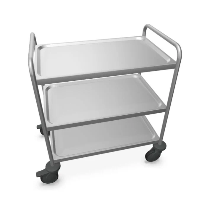 B.PRO Servierwagen SW 8x5-3 mit Kunststoffrollen