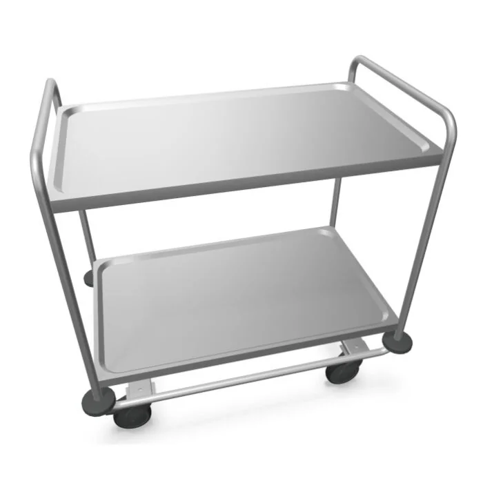 B.PRO Servierwagen SW 10x6-2 mit 4 Lenkrollen