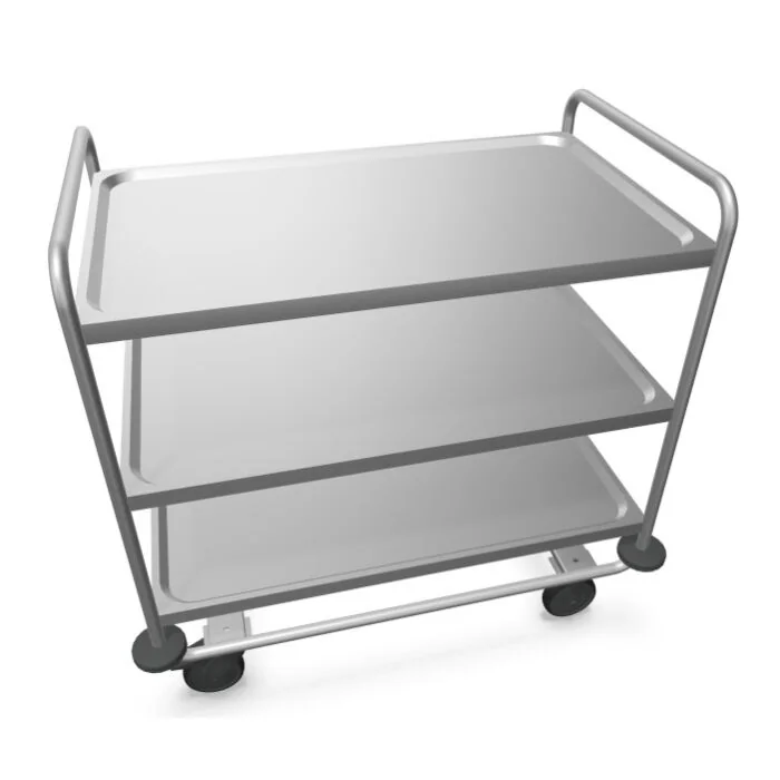 B.PRO Servierwagen SW 10x6-3 mit Kunststoffrollen