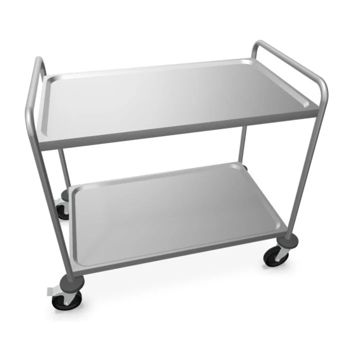 B.PRO Servierwagen SW 10x6-2 BASIC mit stahlverzinkten Rollen