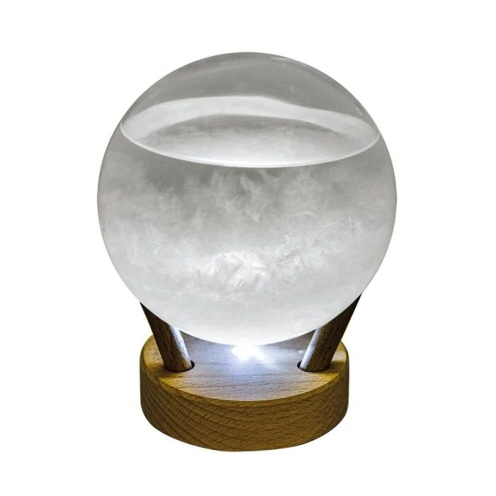 SeaClub Sturmglas in Kugeform LED 15 cm