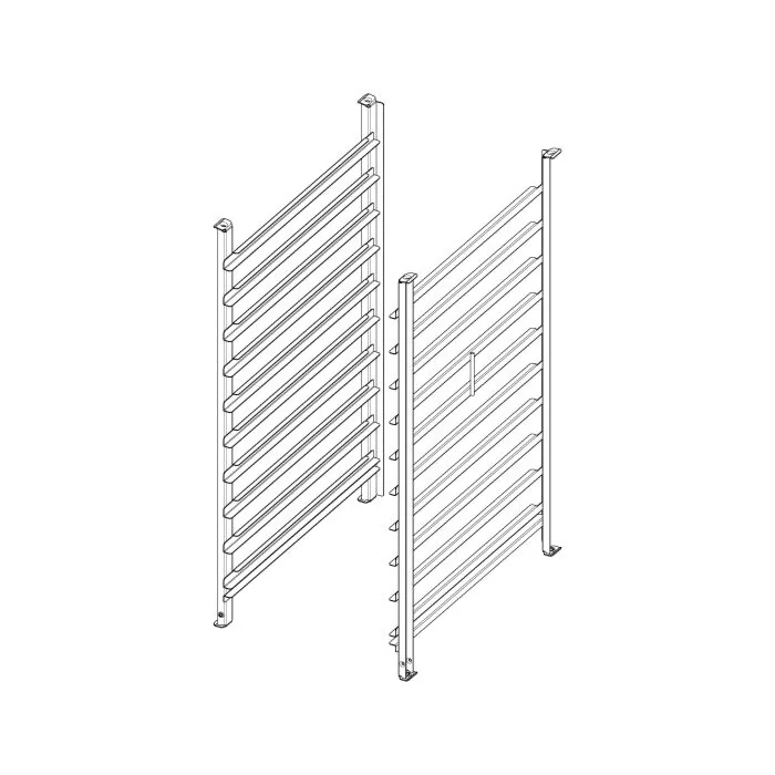 RATIONAL Einhängegestell Typ 10-1/1, 10x1/1GN, 68 mm Schienenabstand
