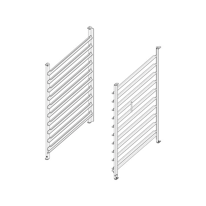 RATIONAL Einhängegestell Typ 10-2/1, 10x2/1GN, 68 mm Schienenabstand