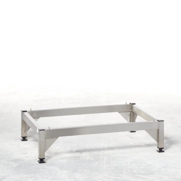 RATIONAL Untergestell UG I für Combi-Duo Typ 6-2/1 auf 6-2/1, 10-2/1, allseitig offen, Höhe 200 mm, mit Fixierung (MarineLine), Musterbild