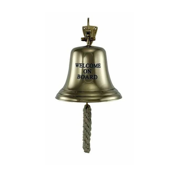 SeaClub Schiffsglocke 15 cm Welome on Board