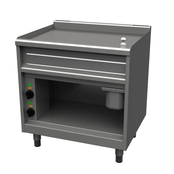 EKU Thermik 650 Duplex-Grillplatte Elektro GRE-80-D