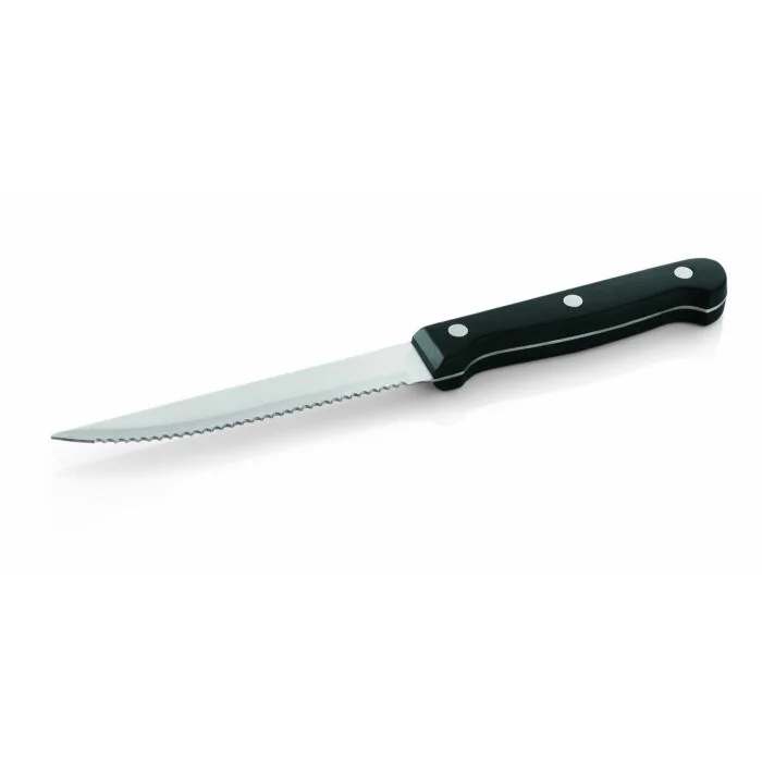 WAS 12 Stk. Steak-/Pizzamesser mit Kunststoffgriff 21 cm Edelstahl