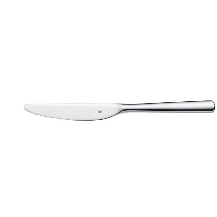 WMF Besteck Base Vorspeisen-/Dessertmesser aus poliertem Cromargan Edelstahl mit geradlinigem Design