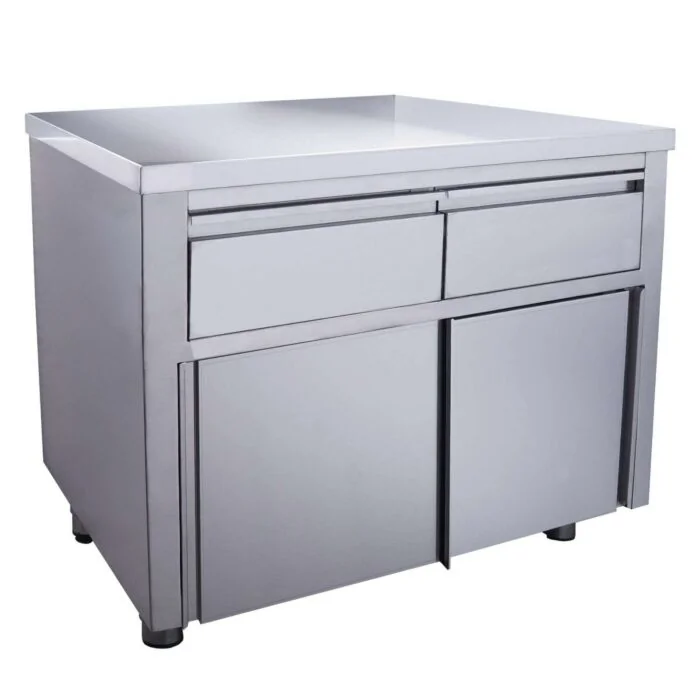 SARO Schiebetürenschrank mit 2 Schubladen, 1000X700mm