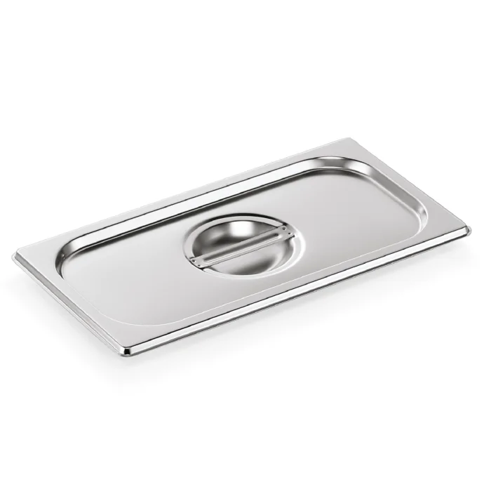 WAS 6 Stk. GN 75 Eco Deckel 1/3 Chromnickelstahl