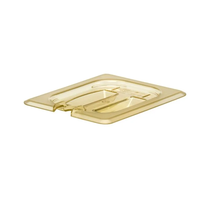 Cambro Deckel mit Kerbe und Griff H-Pan™ für GastroNorm-Behälter GN 1/6