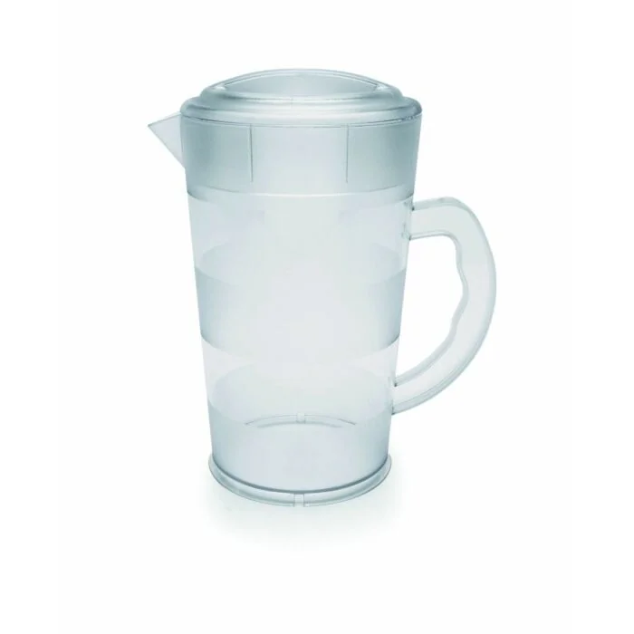 WAS Krug mit Deckel 1,9 Liter Ø 13 cm Acryl