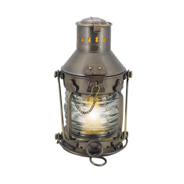 Sea Club Ankerlampe antik elektrisch 24 cm