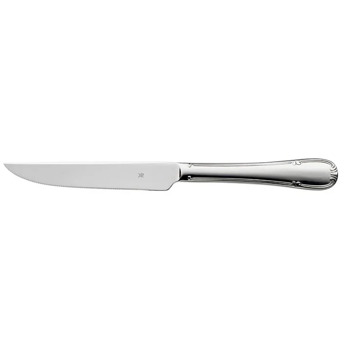 WMF Besteck Barock Steakmesser aus poliertem Cromargan® 18/10 mit detailreichen Barockornamente