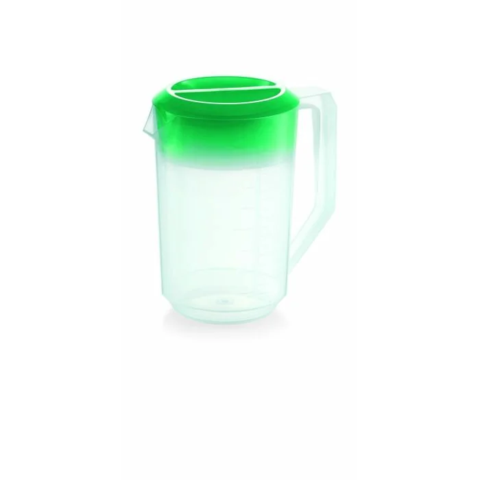 WAS Messbecher grüner Deckel 1,8 Liter Polypropylen
