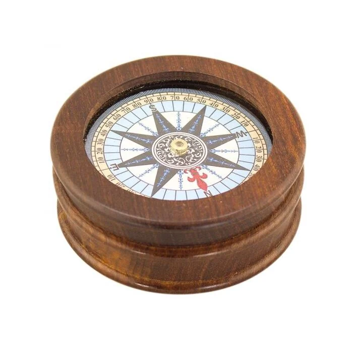 SeaClub Kompass mit Glas im Deckel 8,5 cm Hauptbild