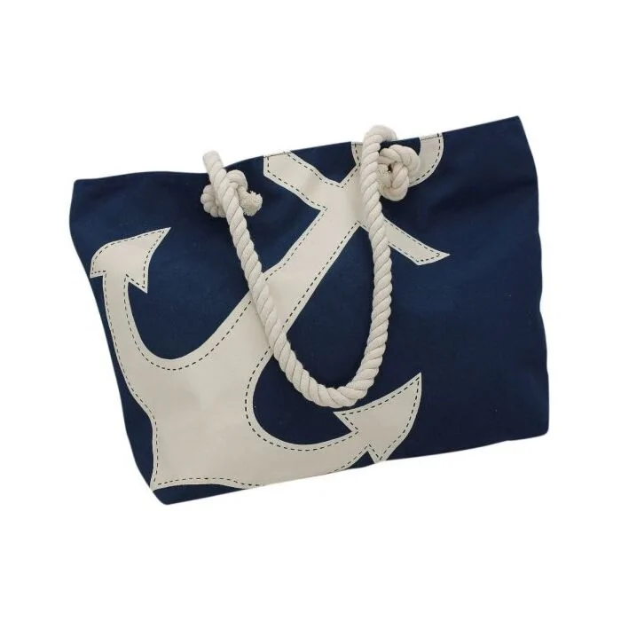 SeaClub Shopping-Tasche blau mit Ankerdruck Hauptbild