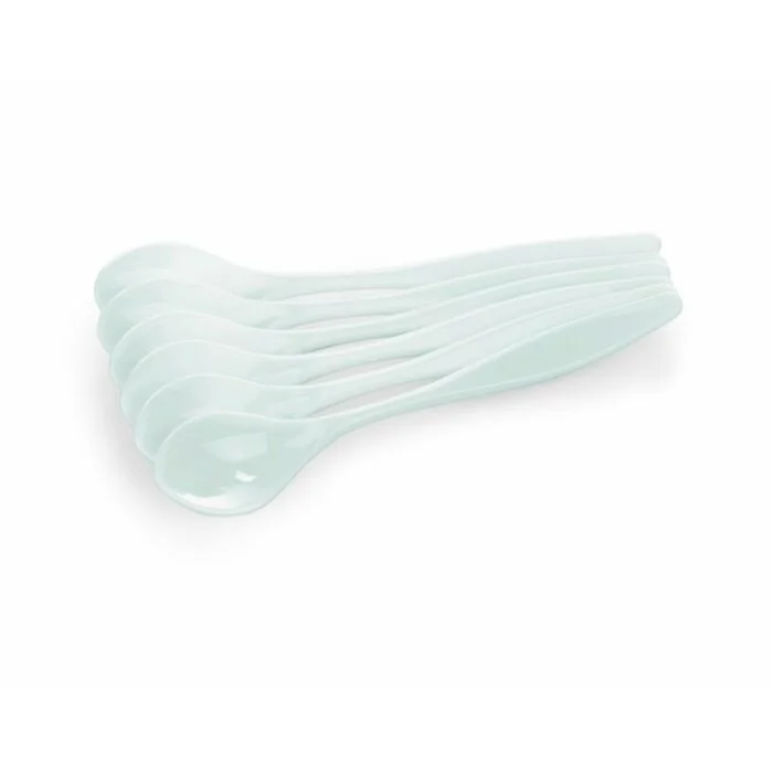WAS Eierlöffel Set 6-teilig 14,5 cm Kunststoff