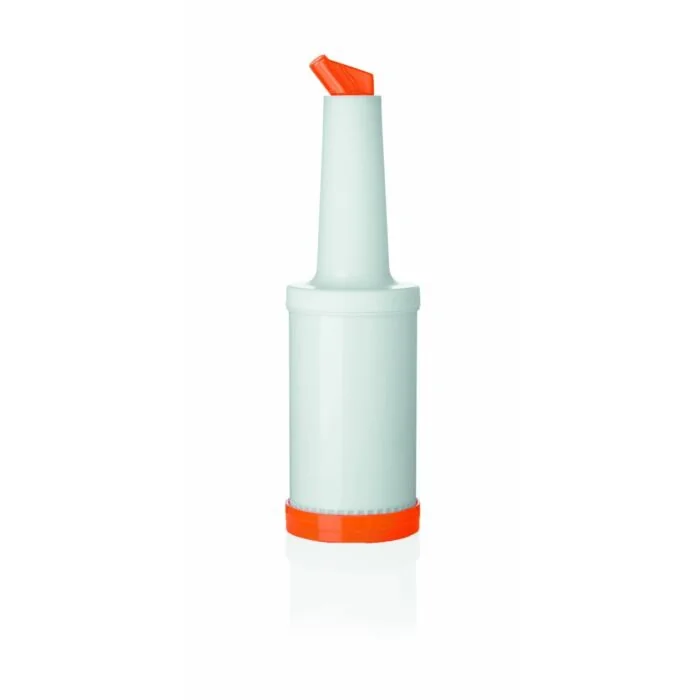 WAS Dosier-/Vorratsflasche Speed bottle medium 1 Liter 4-teilig orange Polypropylen