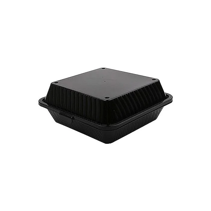 Contacto Eco-Takeouts Behälter, schwarz