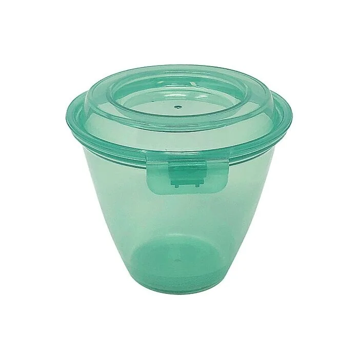Contacto Eco-Takeouts Behälter, Klappdeckel, grün