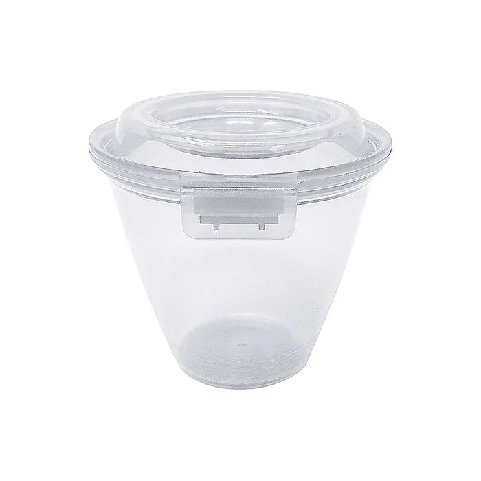 Contacto Eco-Takeouts Behälter, Klappdeckel, 365 ml, weiß 