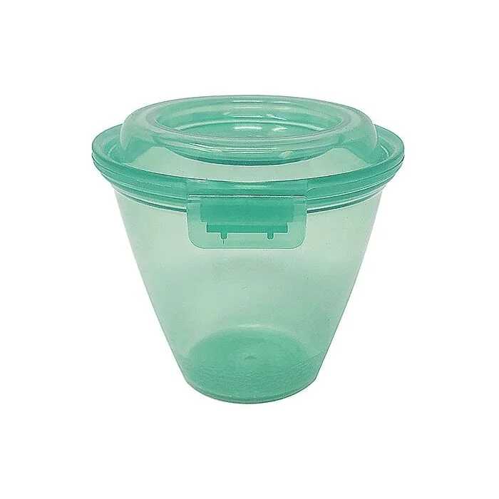 Contacto Eco-Takeouts Behälter, Klappdeckel, 365 ml, grün