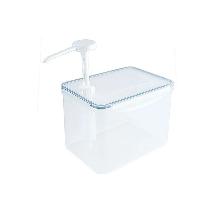 Contacto Dispenser, eckig mit Pumpe, 3,9l