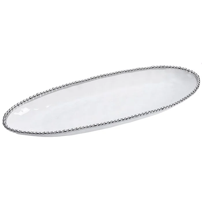 FRILICH SALERNO ovale Servierplatte, schmal