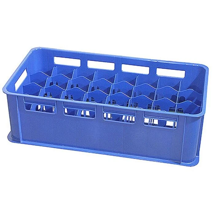 Contacto Gläserkasten, 32 Fächer, blau